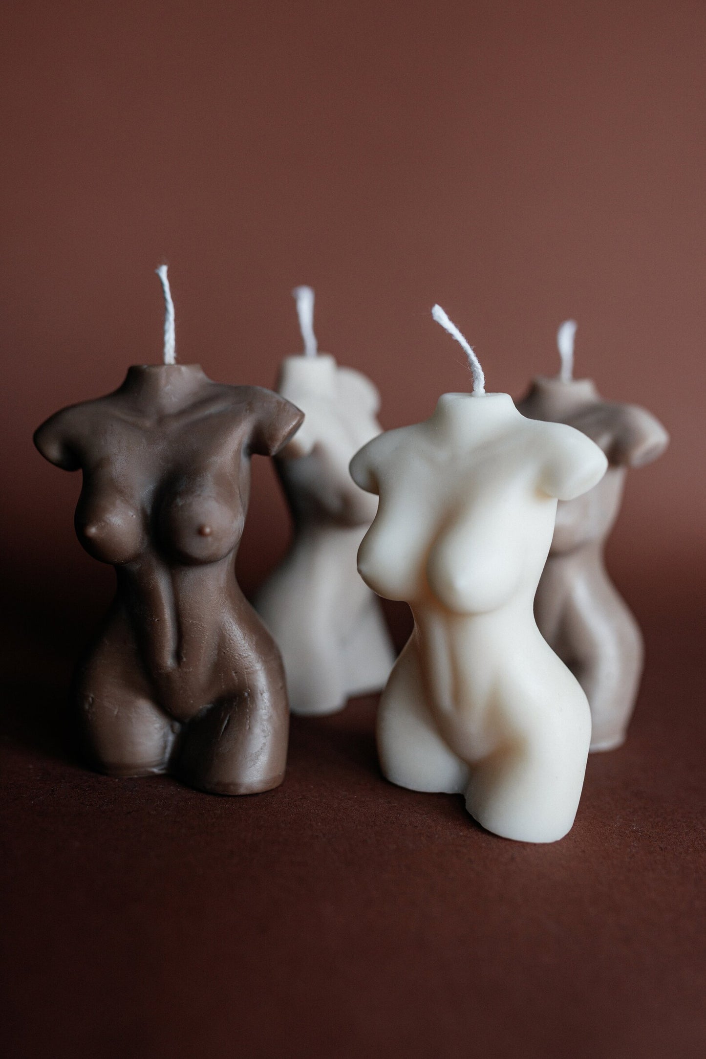 Curvy Female Torso Candle