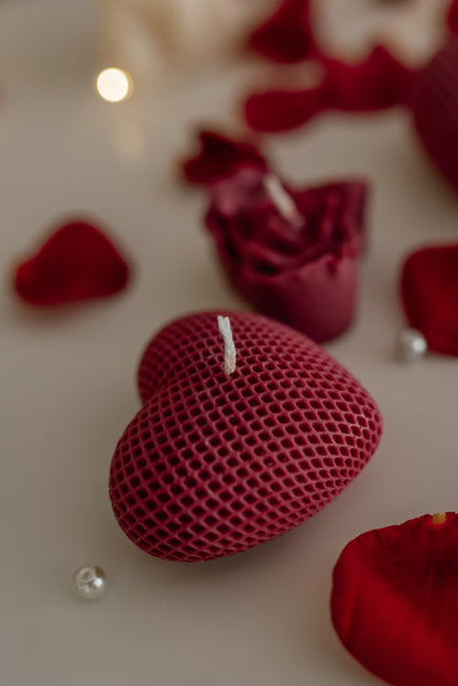 Heart Shaped Soy Candles