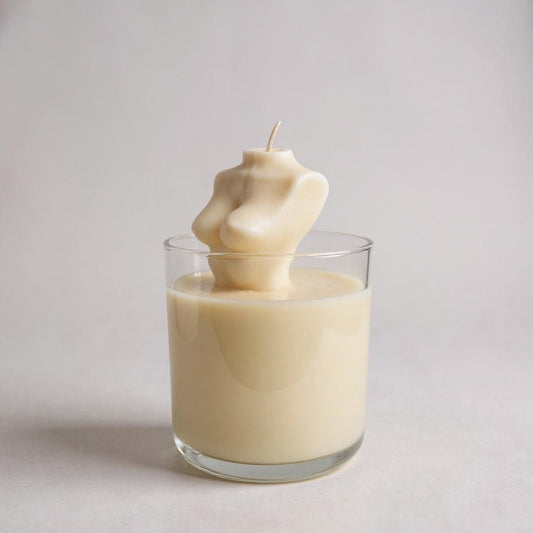 Female Torso Soy Candle